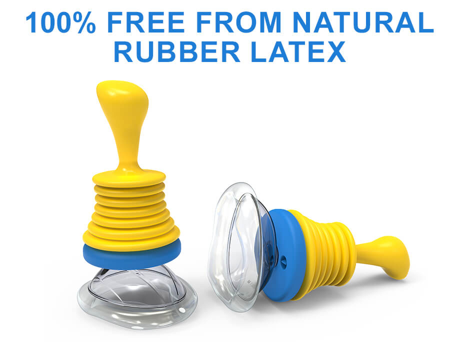 Willnice Anti-Choking Device Free from Natural Rubber Latex