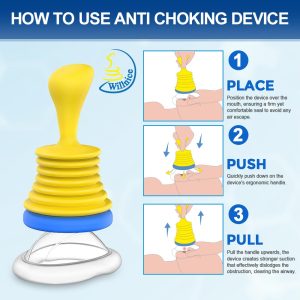 3 Steps to use the Willnice anti-choking device