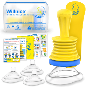 Willnice Choking Rescue Kit: One Pack Fits All Ages