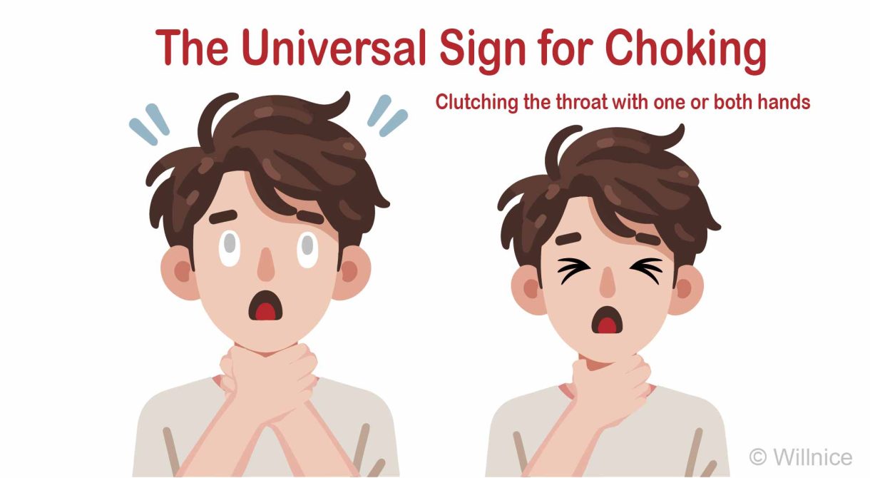 Understand Choking: Universal Sign Explained & First Aid