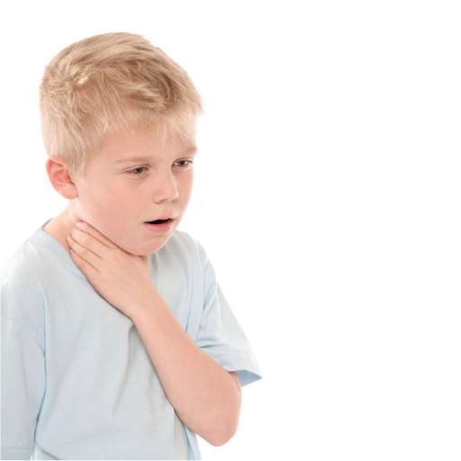 What are the signs and symptoms of a choking child?