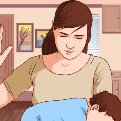 What is the proper way to perform abdominal thrusts on a toddler?