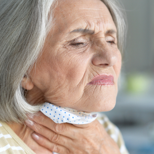 What are the symptoms of dysphagia in older adults?