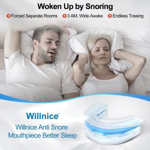 willnice anti snore mouthpiece for better sleep