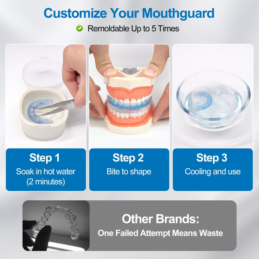 how to customize your mouthguard