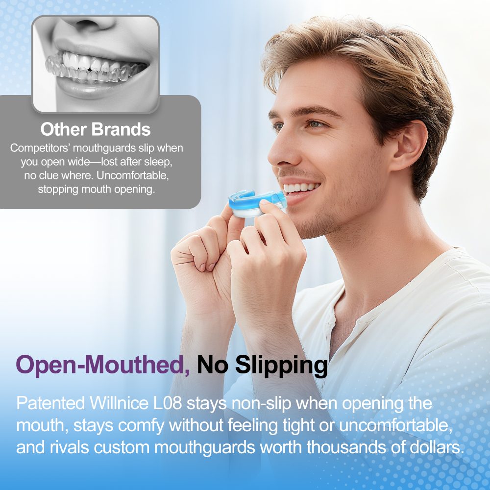 L08 Willnice Anti-Snoring Mouthpiece L08 for Snoring Relief